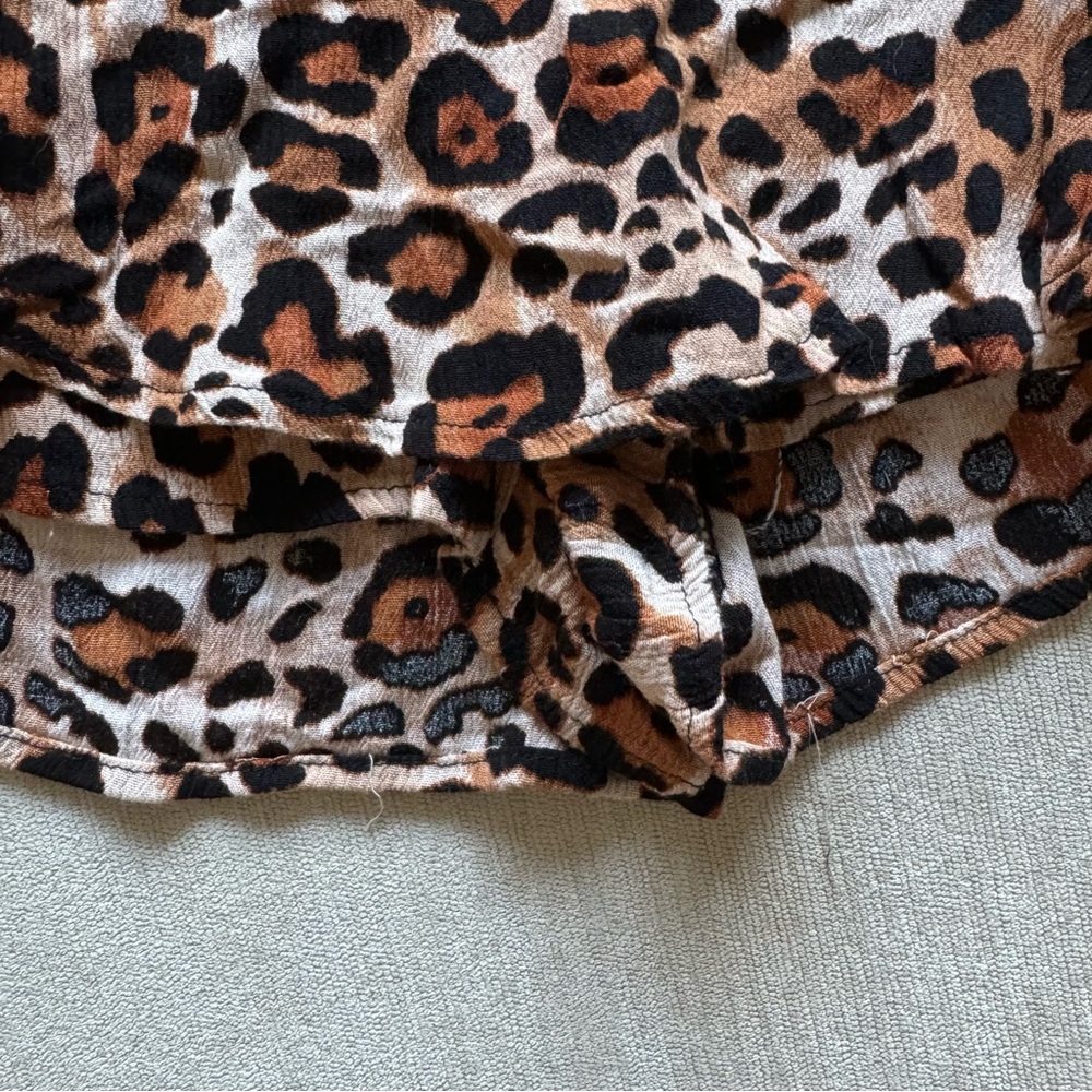 Lulus Leopard Print Skort - Picture 5 of 14